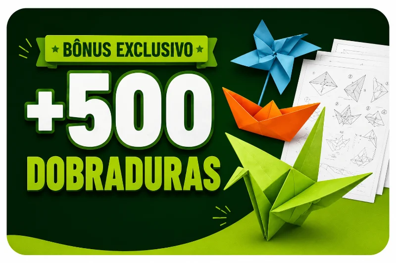 🎁 +500 Dobraduras Prontas para Imprimir